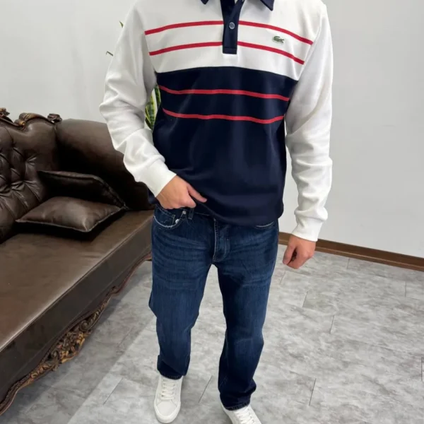 دورس مردانه نیم زیپ (کلاسیک لاکوست)