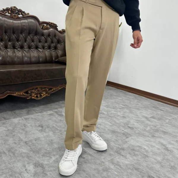 شلوار پارچه ای مام فیت-128+