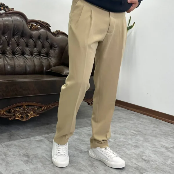 شلوار پارچه ای مام فیت-128+