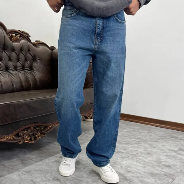 شلوار جین کارو رایت-B147