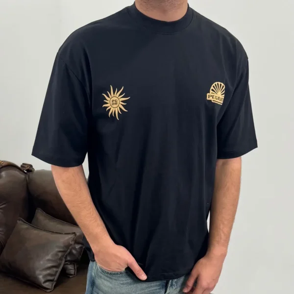 تیشرت طرحدار گرم بالا 908104