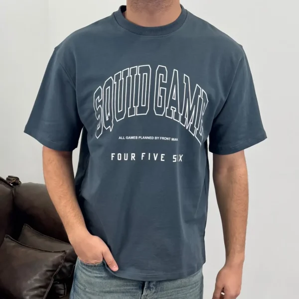 تیشرت طرحدار گرم بالا 907992