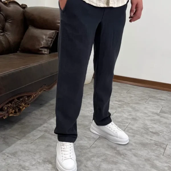 شلوار لینن مام فیت 1402138