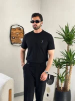 پارچه نخی سوپر سافت تیشرت هرمس
